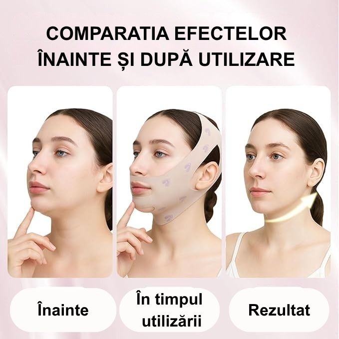 Mască de față pentru lifting facial | Elimină ridurile și liniile de expresie